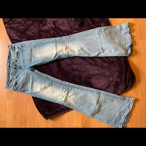 REROCK FOR EXPRESS FLARE JEANS